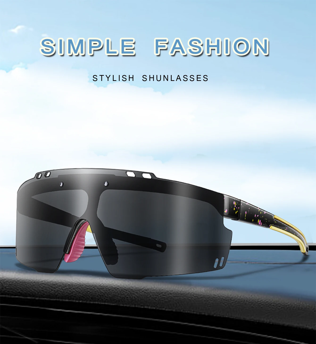 Männer Frauen Flip Auf Sonnenbrille Winddicht Radfahren Brillen Outdoor Sport Laufen Reiten Party MTB Fahrrad Brille UV400 – Detail 1