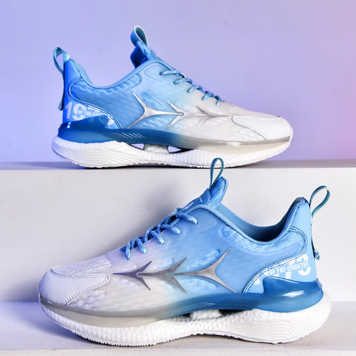 

Men's Fashion Gym Sneakers - Breathable Cushioned Support Running Shoes, Lightweight Cross Training Sports Shoes All Seasons