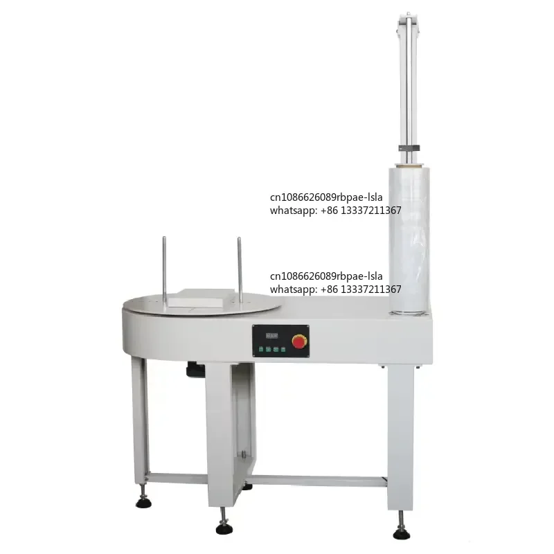 Carton Stretch Semi-automatic Stretch Film Wrapping Machine Small Carton Wrapping Machine