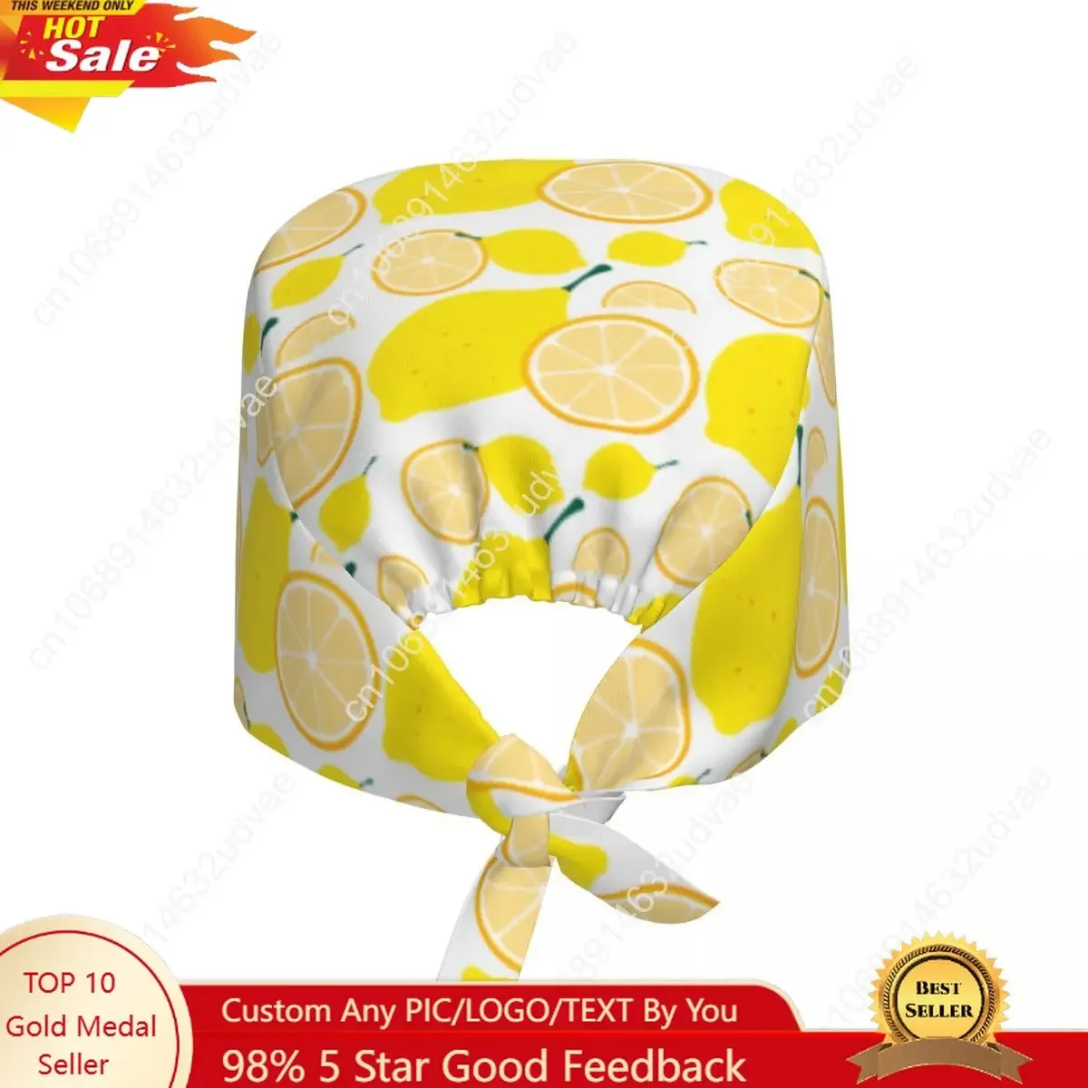 

Wholesale Lemon Hat Cleaning Working Cap Beauty Salon Nursing Cap Male Surgical Hat Scrub Caps