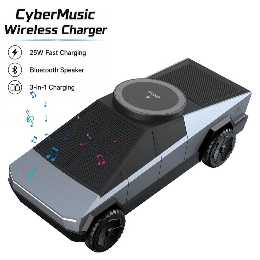 25w-magnetic-wireless-charger-bluetooth-speaker-3-in-1-stand-for-cybertruck-iphone-17-samsung-s26-ultra-galaxy-1-6-apple-watch