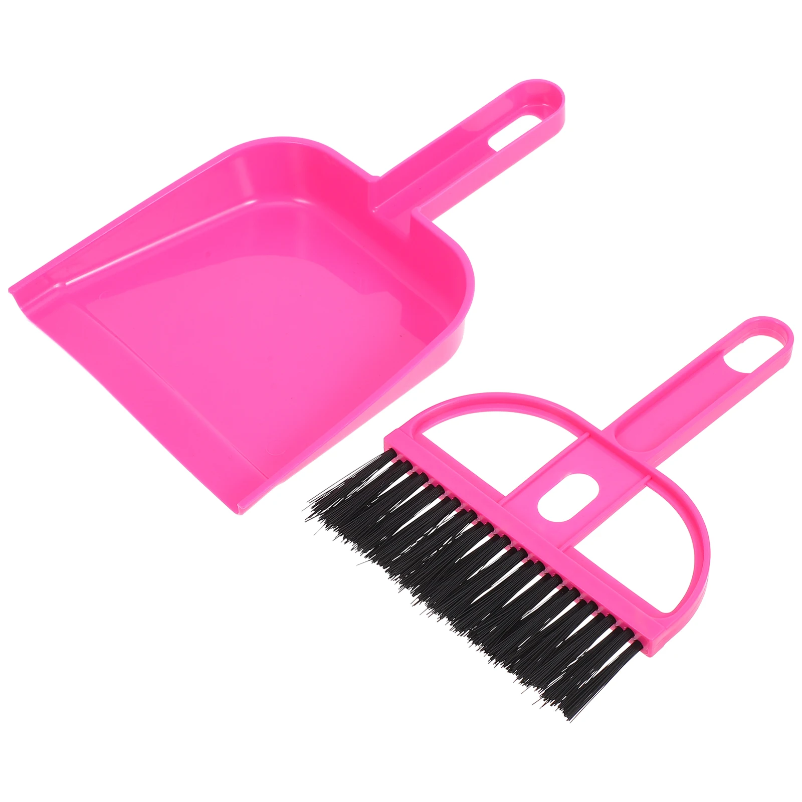 

Mini Dustpan Brush Set Soft Broom for Desktop Cleaning Toys Gift Kids Car Detailing Home Use Small Sweeping Tool