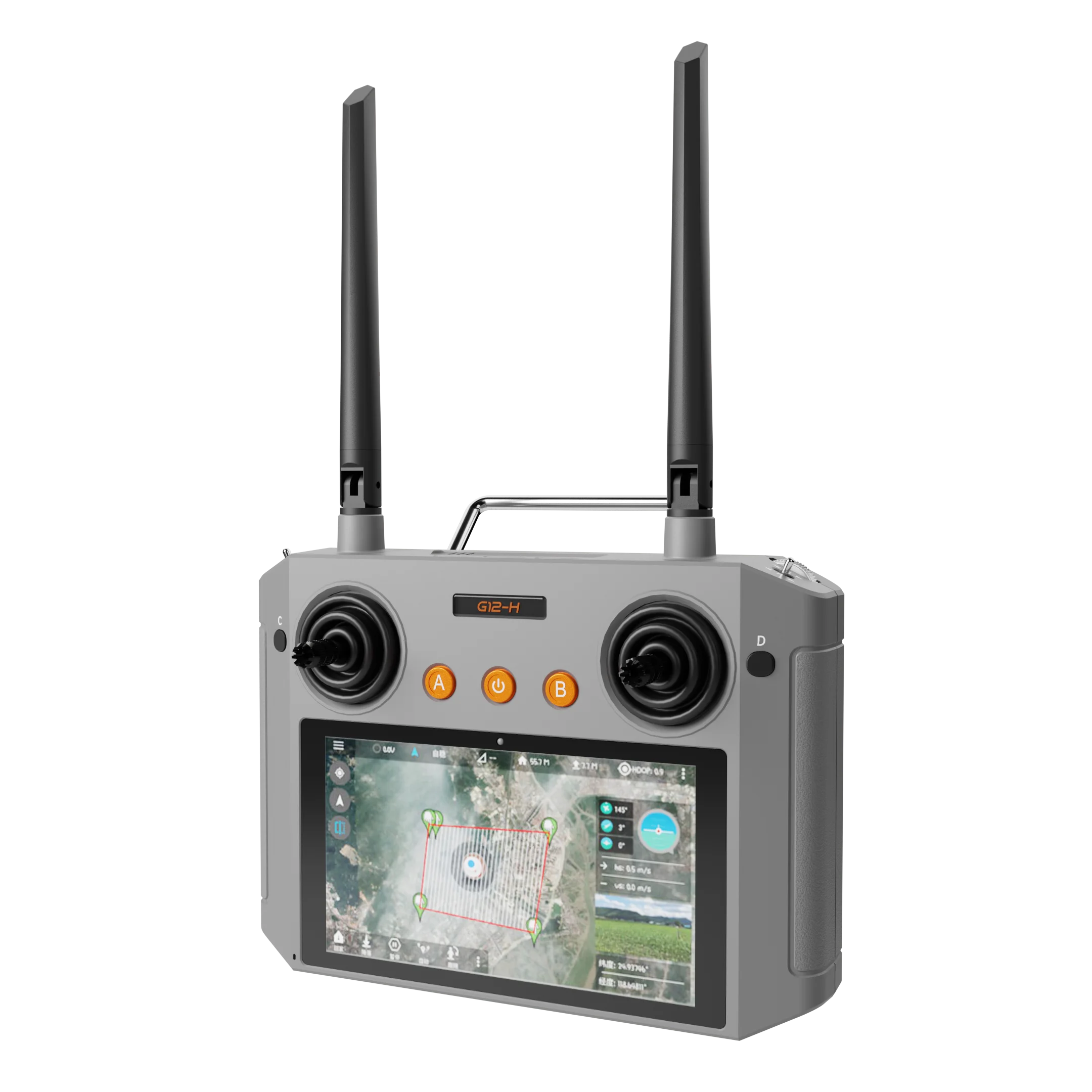 SKYDROID G12‑H 2.4GHz/5.8GHz Dual‑Band Remote Controller, 20KM Long‑Range for Drone, UGV, Robot Dog, Unmanned Vehicle & USV