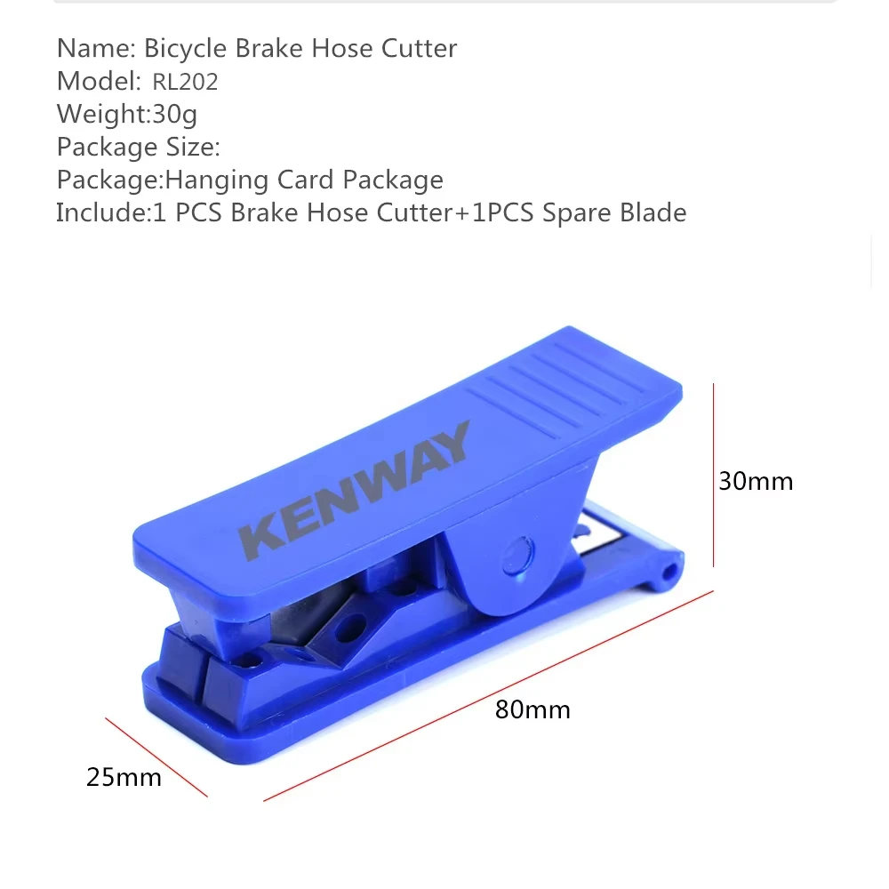 KENWAY Bicycle Oil Pipe Tube Cutter MTB Road Bike Portable Mini Tube Cutter Cycling Hydraulic Disc Brake Oil Tube Repair Tool