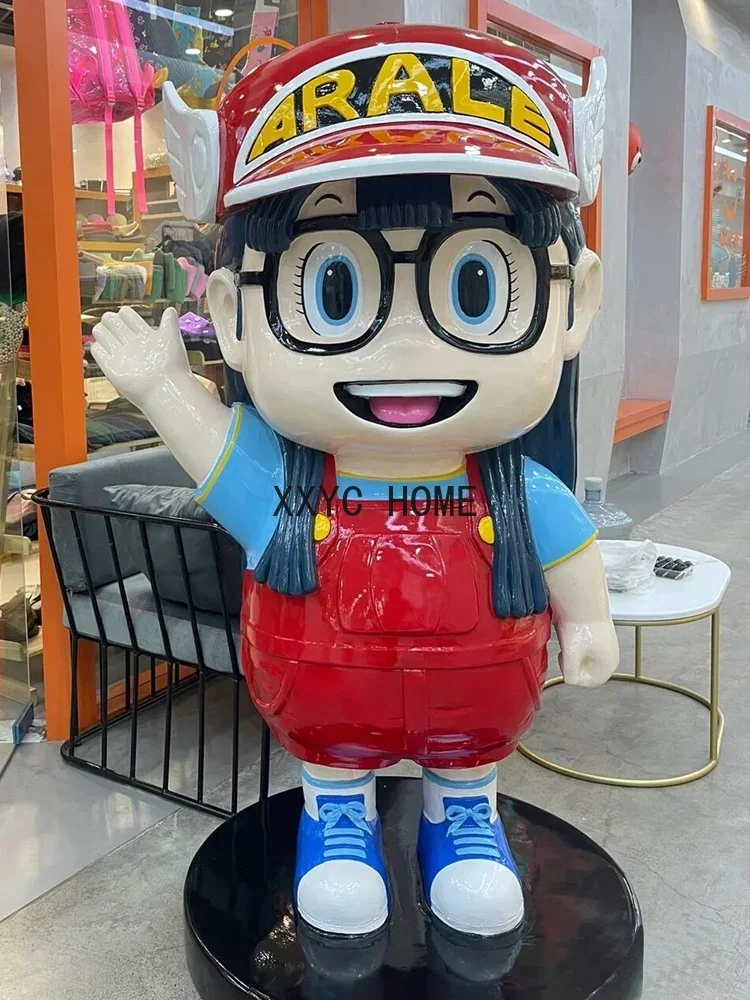 TAO Cartoon ARALE GRP Sculpture Character Model Shopping Mall Milk Tea Big Decorations