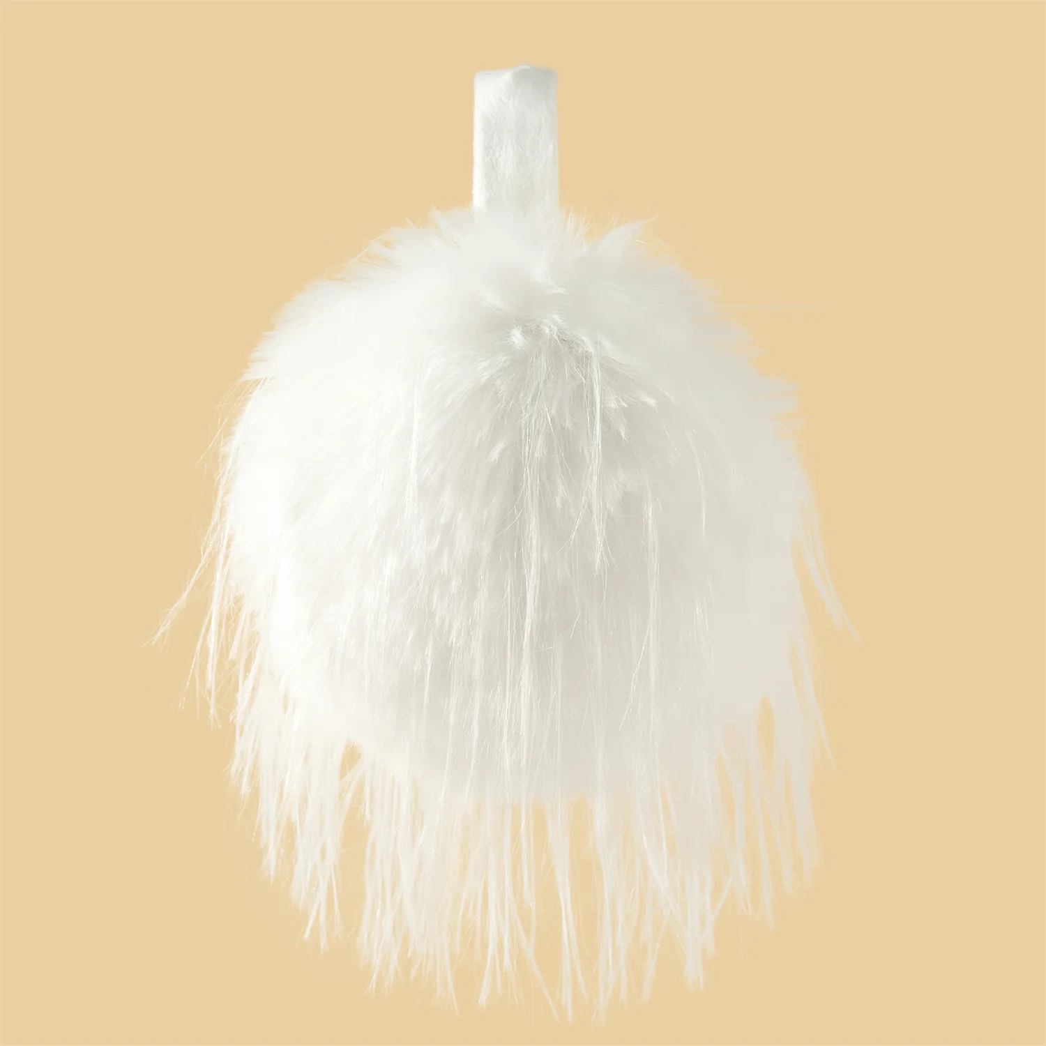 تتدفق طويل الشعر أفخم غطاء للأذنين Anjj جديد الأبيض شعبية العصرية امرأة غطاء للأذن في الهواء الطلق الشتاء الدافئ الملحقات