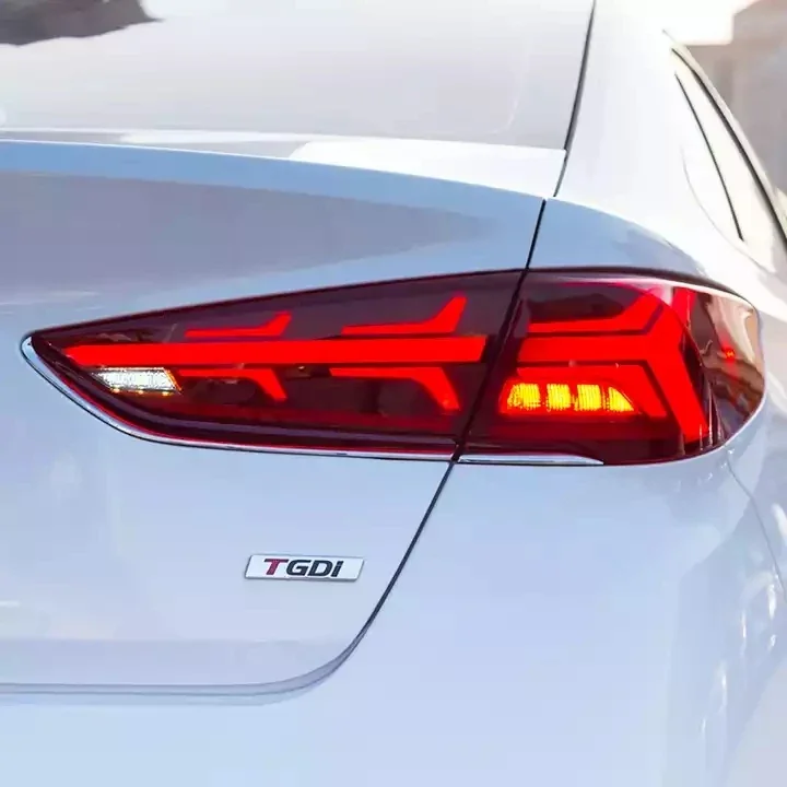 

Car LED Rear Lamp Fit With Sequential Turning Signal+DRL+Brake Taillights For Hyundai Sonata