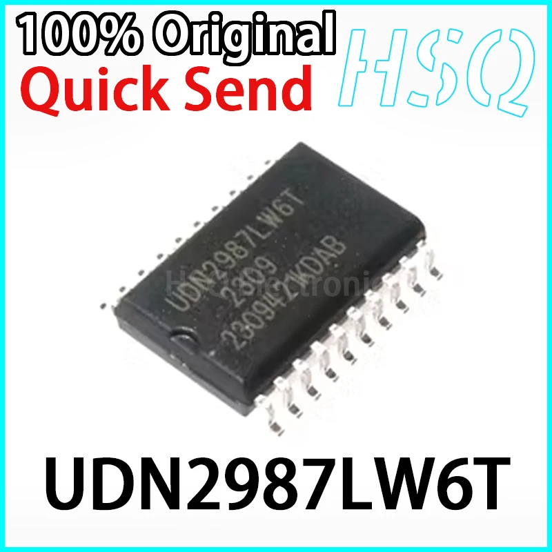 1PCS UDN2987LW6T 2987LW6T Source Driver Overcurrent Protection IC SOP20 Original