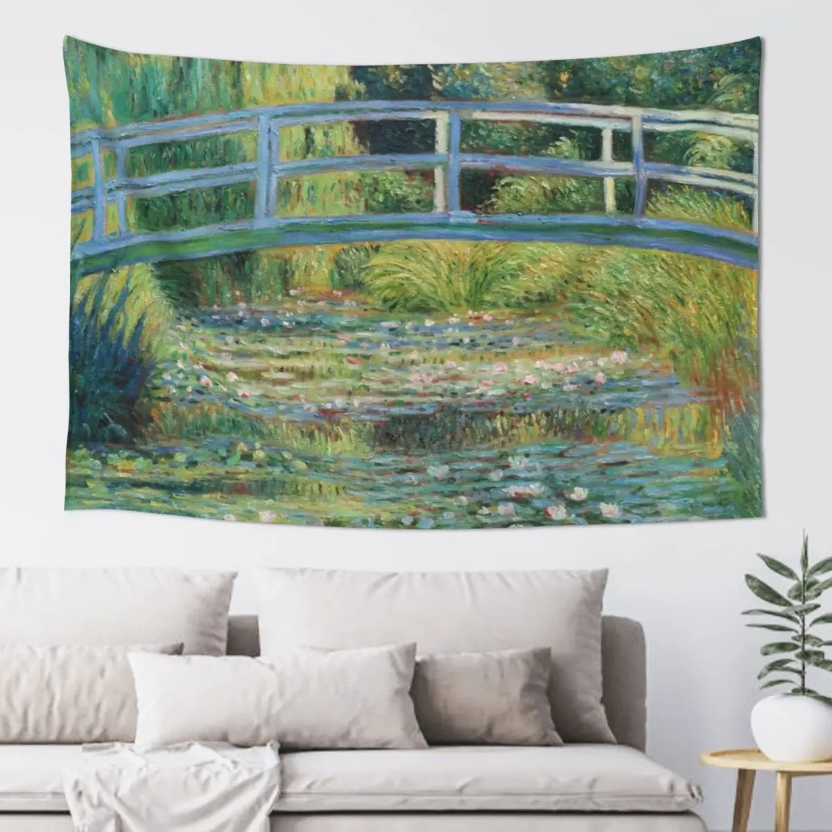 

Water Lily Pond - Claude Monet - Vintage Art Tapestry House Decoration Room Decor Aesthetic Wall Decor Tapestry