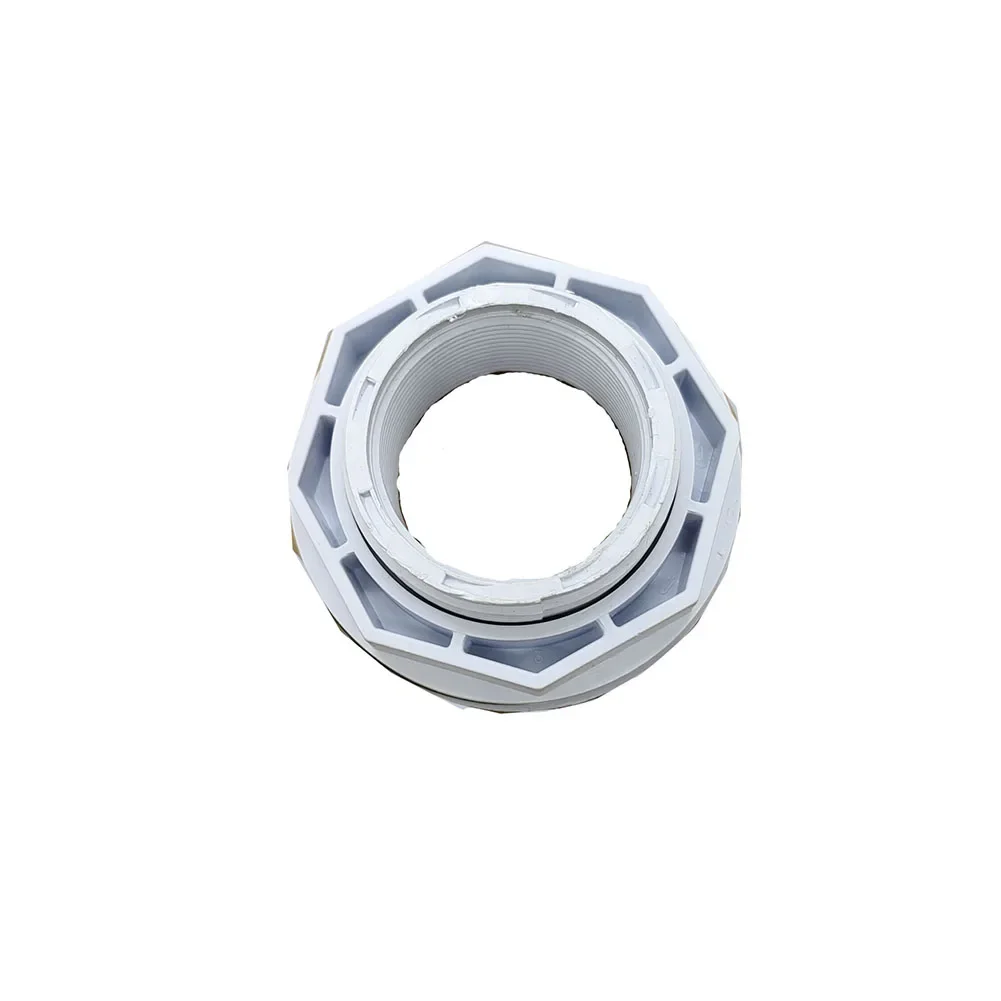 Swimming Pool Return Water Connector Bulkhead Fitting 1.5 Inches 3.5 *3.5*1.8 Inches Slip Inlet Fitting Gasket