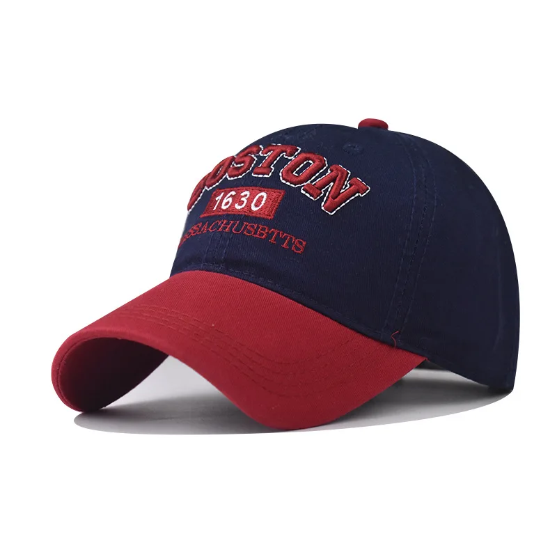 قبعة بيسبول بوسطن 1630 حرف نمط اللون الربط Snapback قبعة قبعة الشمس الخريف قبعة بيسبول الهيب هوب المجهزة قبعة