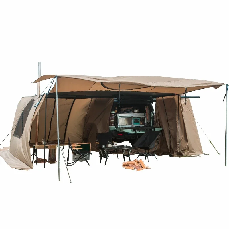 Car Less Awning 270 Car Side Awning With Side Walls Waterproof Canopy Awning