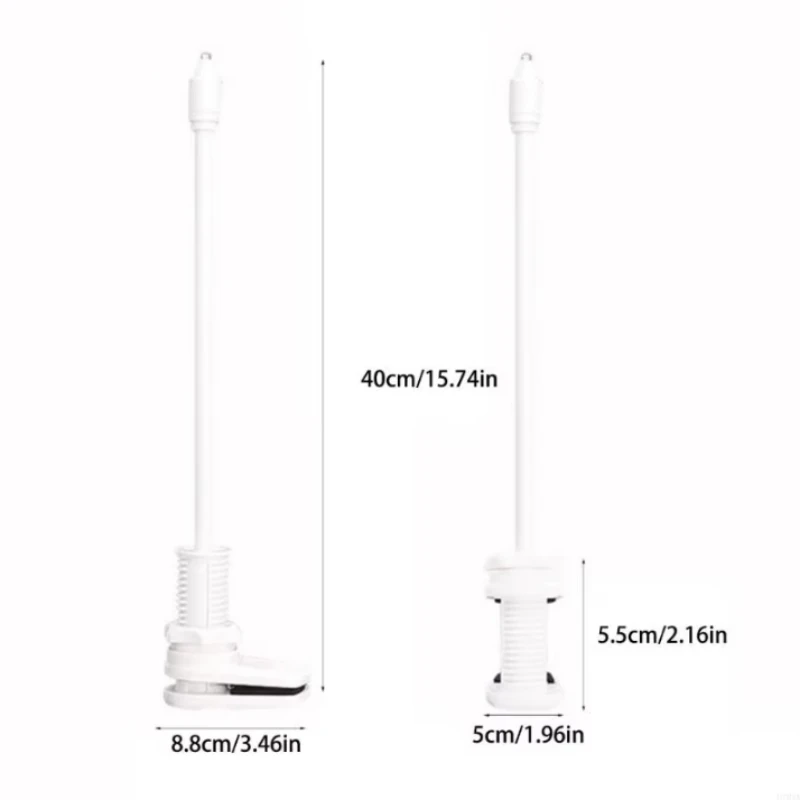 حامل مراقبة الطفل بمشبك مرن لـ Xiaomi TPLINK EZVIZ حامل شاشة الكاميرا بدون حامل كاميرا الويب