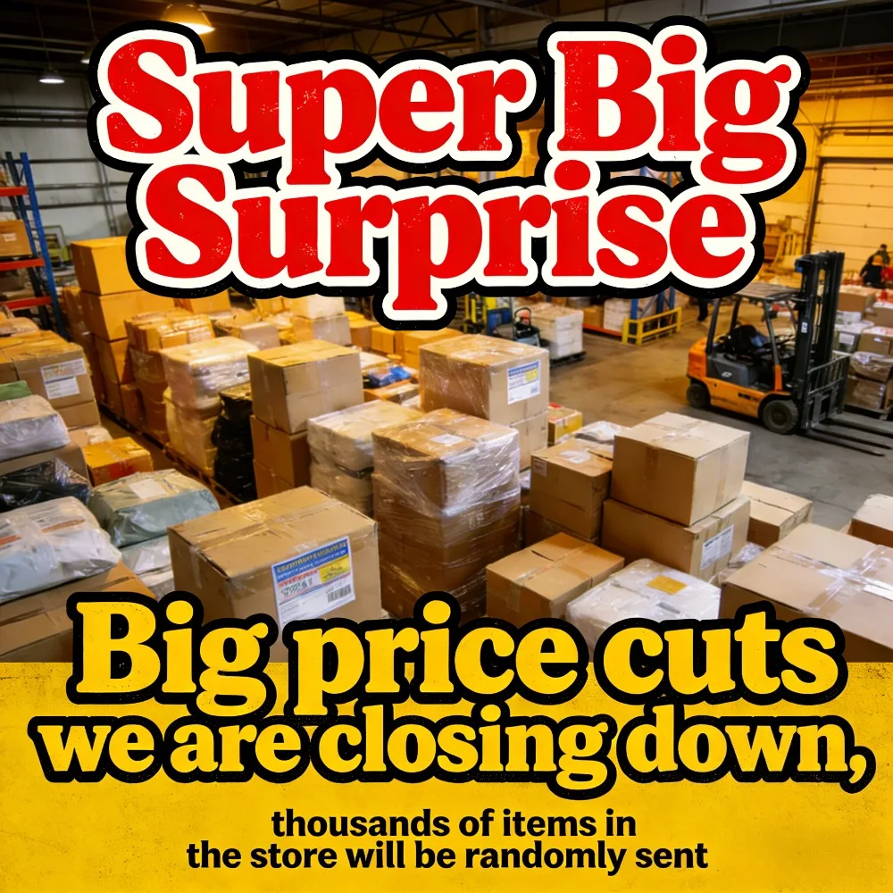 

Super Surprise Blind Box – Thousands of Possible Items, You Never Know What You’ll Get!