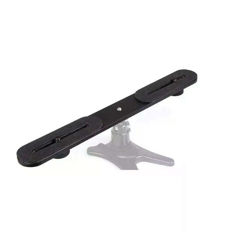 

1Pcs Flash Bracket Mount Tripod With 2 Hot Shoe Adapter Screws For Digital SLR Camera Universal Double End Light Stand Holder