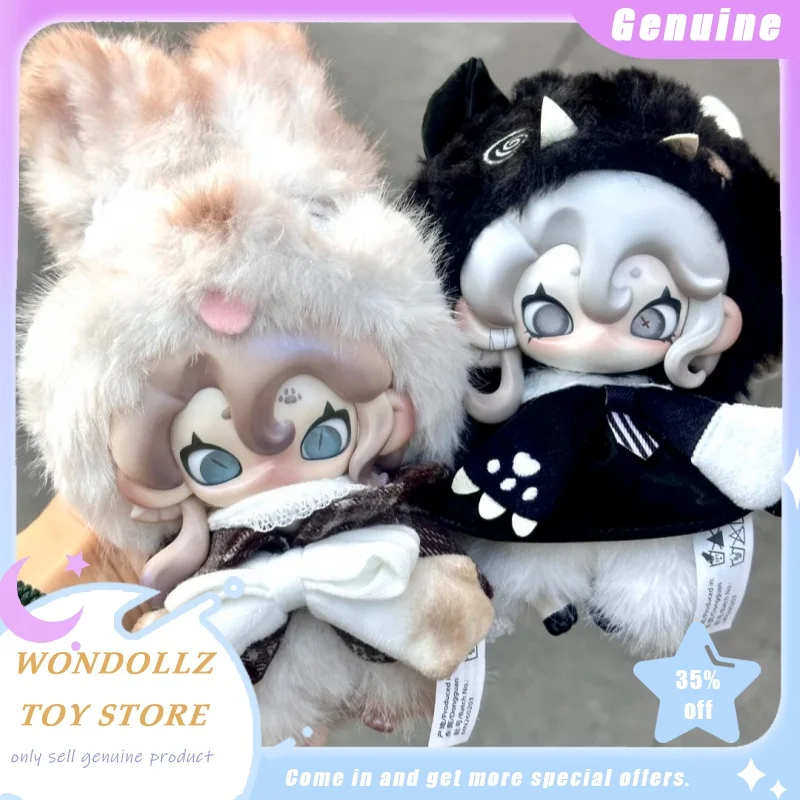 

New Genuine Moonin Lost In The Haze Series Blind Box Cute Plush Doll Bag Pendant Collectible Trendy Toy Surprise Gift For Girls