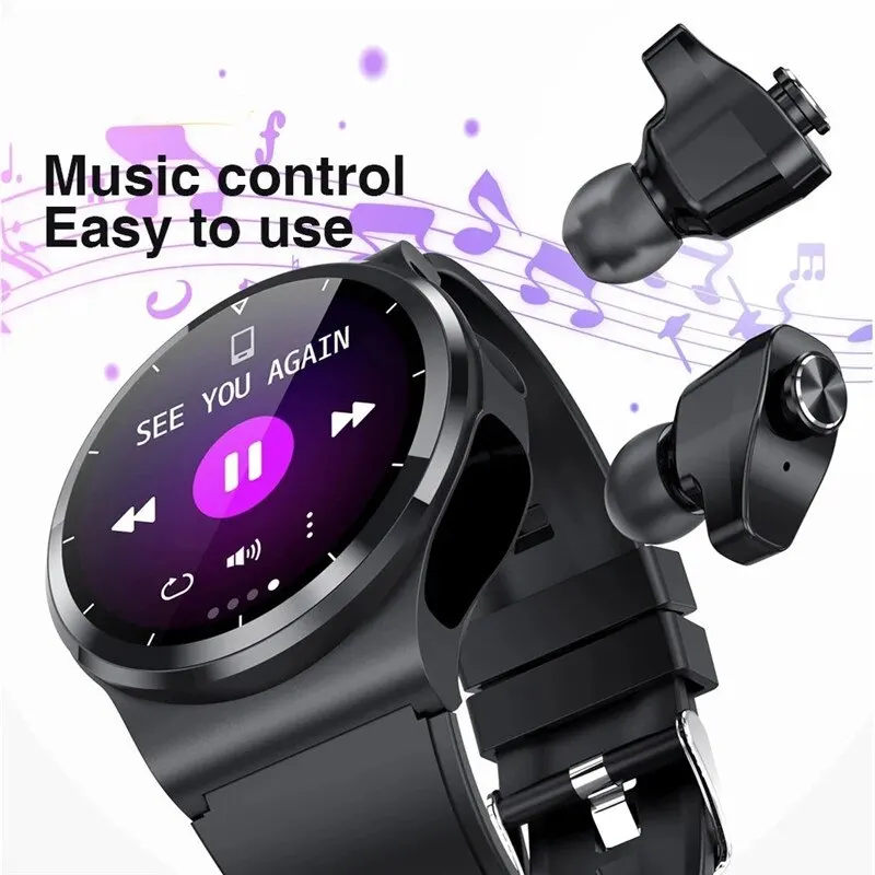 Smart Watch GT69 TWS Wireless Headset For Women DIY Screen Bluetooth Call Weather Heart Rate Tracker mi smartwatch