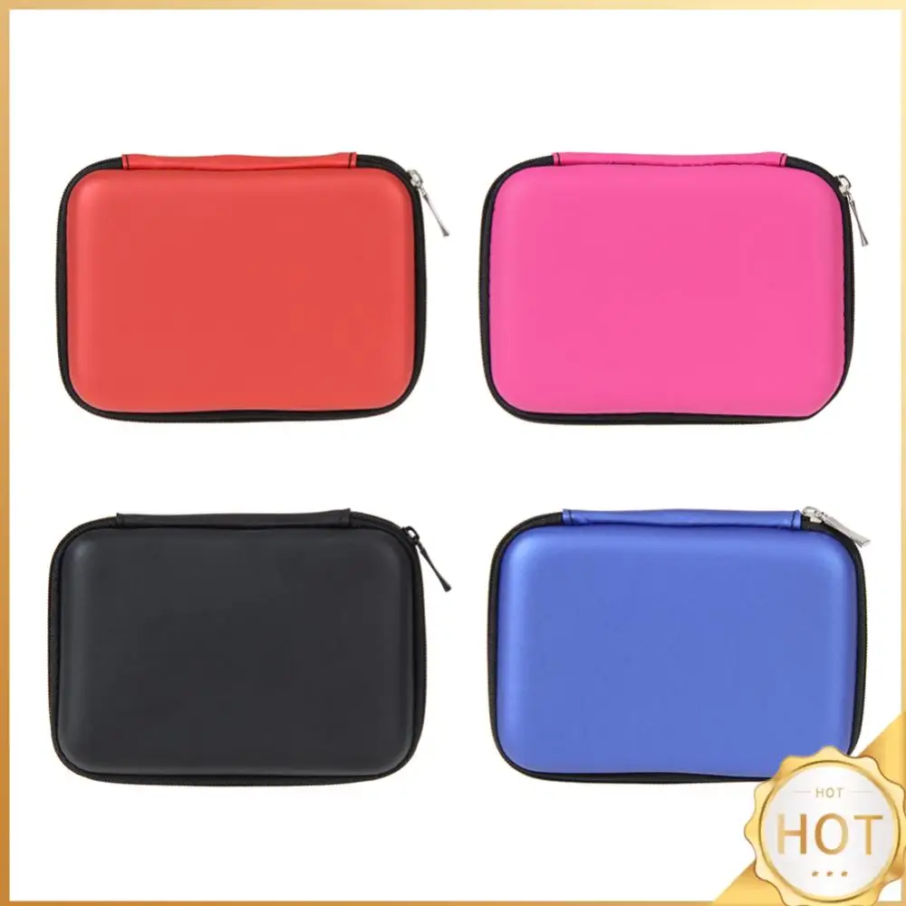 

EVA Hard Carrying Case Earphone Storage Bags Shockproof Tech Gadgets Portable Case with Mesh Pocket for Earphone/Charging Cable