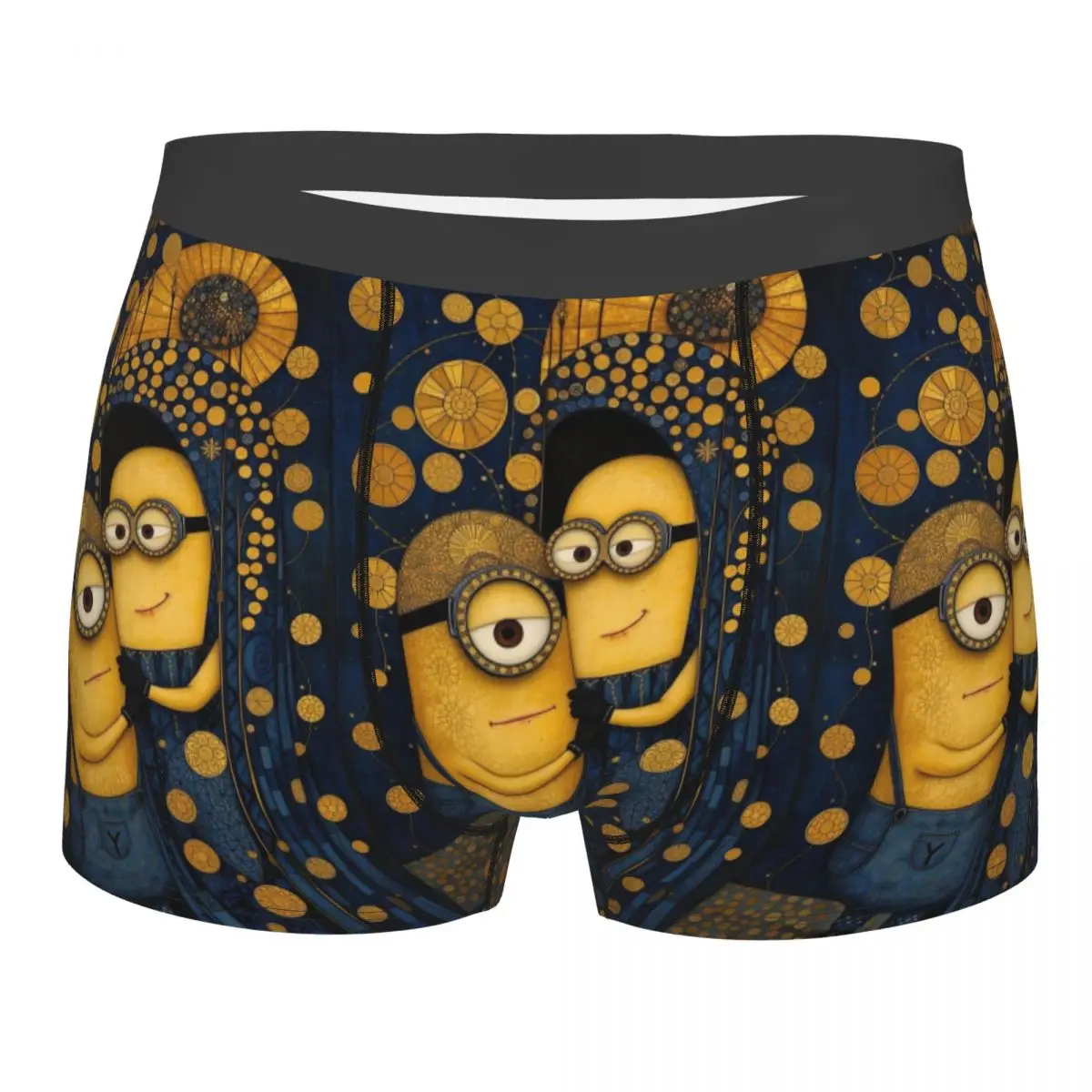 

Симпатичные боксеры в стиле аниме M-Minions на заказ для Homme, забавное нижнее белье с 3D принтом и героями мультфильмов, дышащие трусы