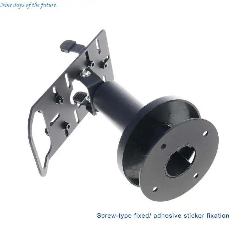 Adjustable Rotating POS System Holder With Nonslip Pad for 70-100mm Width Device E65A