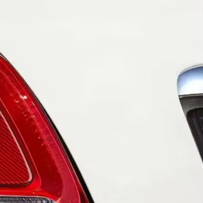 

2 шт. для Fiat 500, Abarth 595, 695 2017-2023 / Задние фонари / Накладки / Декоративные элементы / Карбоновые накладки на фонари