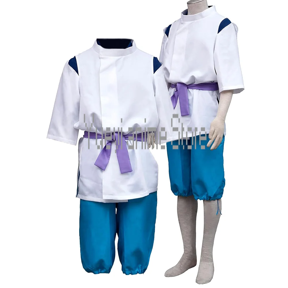 Anime Nigihayami Kohakunushi Cosplay Costume Halloween Party Costumes TOP + Pants+ belt multiple styles customized