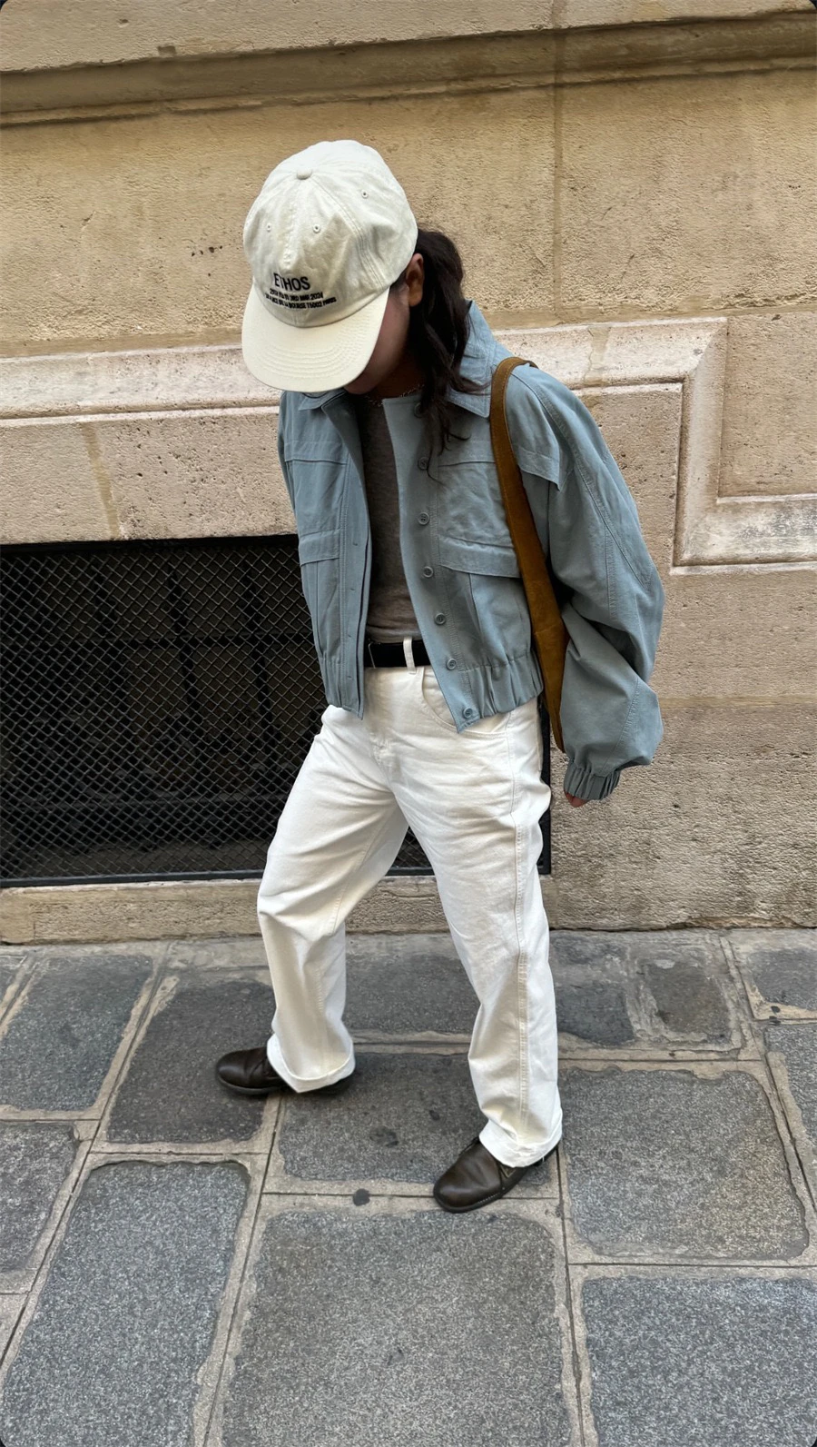 

Светло-голубая рабочая одежда ort Jaet Sle PREON, Новое весеннее поступление, свободная посадка, однотонная верхняя одежда с воротником на молнии