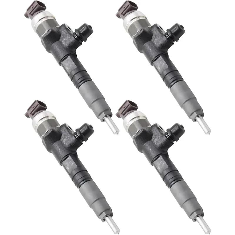 

1J770-53053 4X Fuel injector for Kubota V3307 V3307-CR-TE4 SSV75PC M4-071HDCC12 M4D-071HDCC12 Tractor Skid Steer Loader Engine