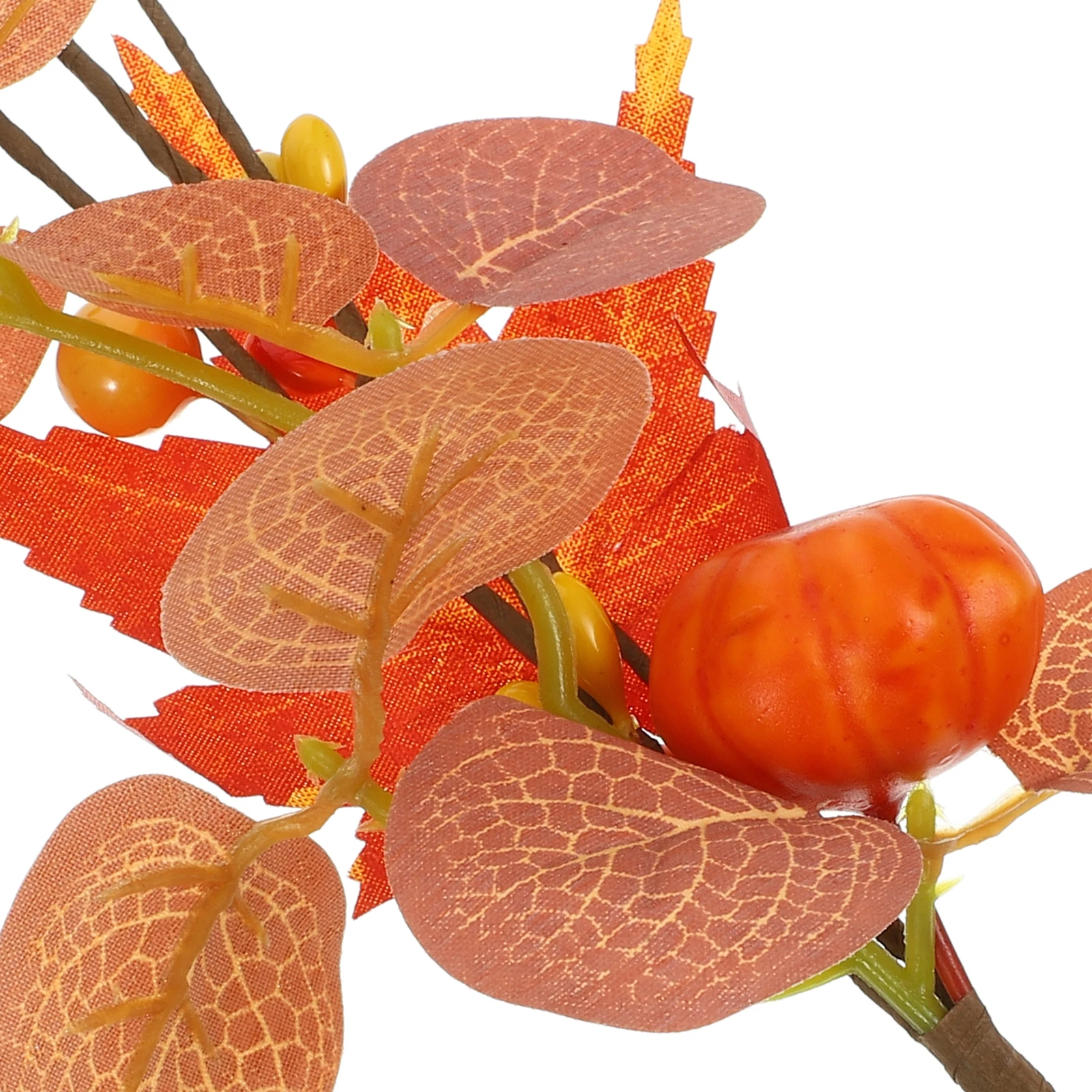 

4 Pcs Napkin Ring Harvest Festival Buckles Maple Leaf Rings Holder for Table Banquet