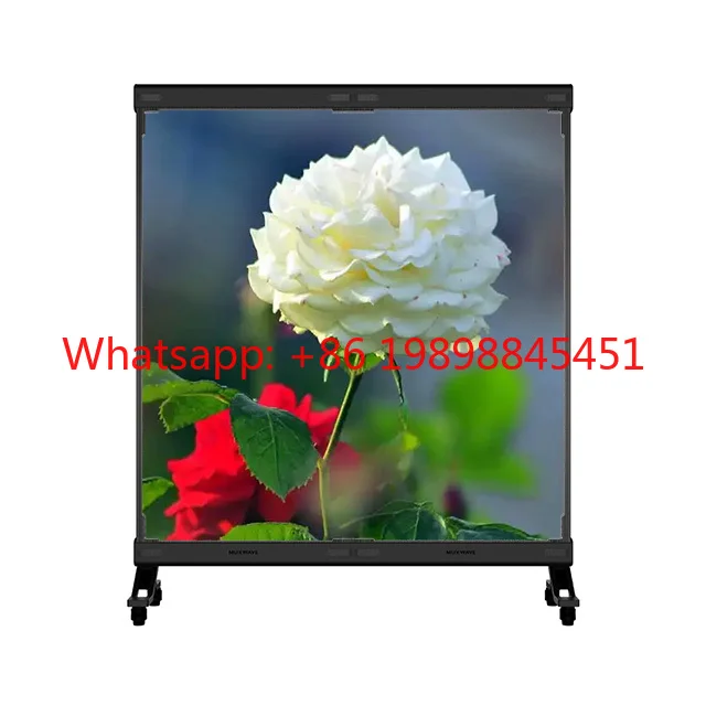 Large Size Wide View Angle Holographic LED Video Wall For Shopping Mall
