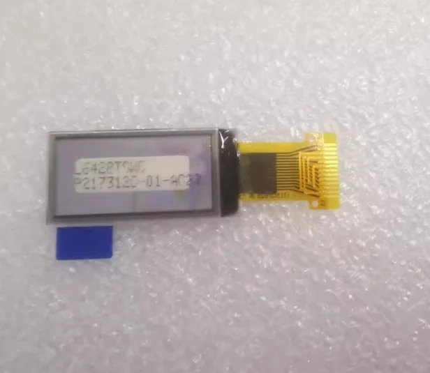 수직 디스플레이 스크린 QG-6428TSWCG01 LCD 스크린, LT1312P02A, 0.96 인치