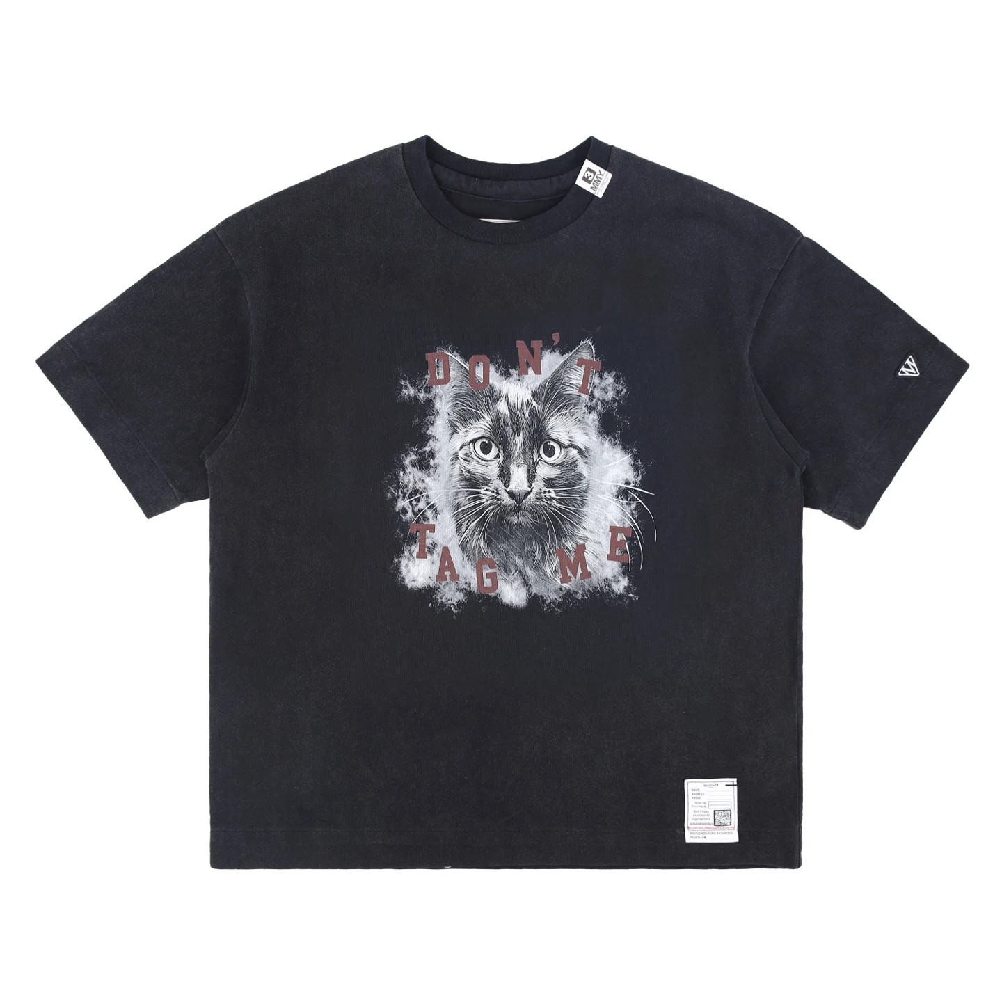 New Japanese-Style Trendy Cat Digital Print Streetwear Casual Short-Sleeved Men's And Women's T-Shirt