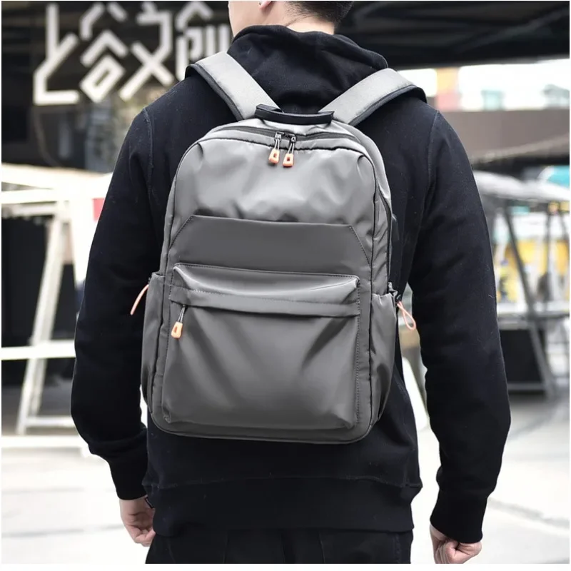 2024 Student School Bag Leisure Multi Functional Backpack Men's and Women's Universal Rechargeable Computer Bag