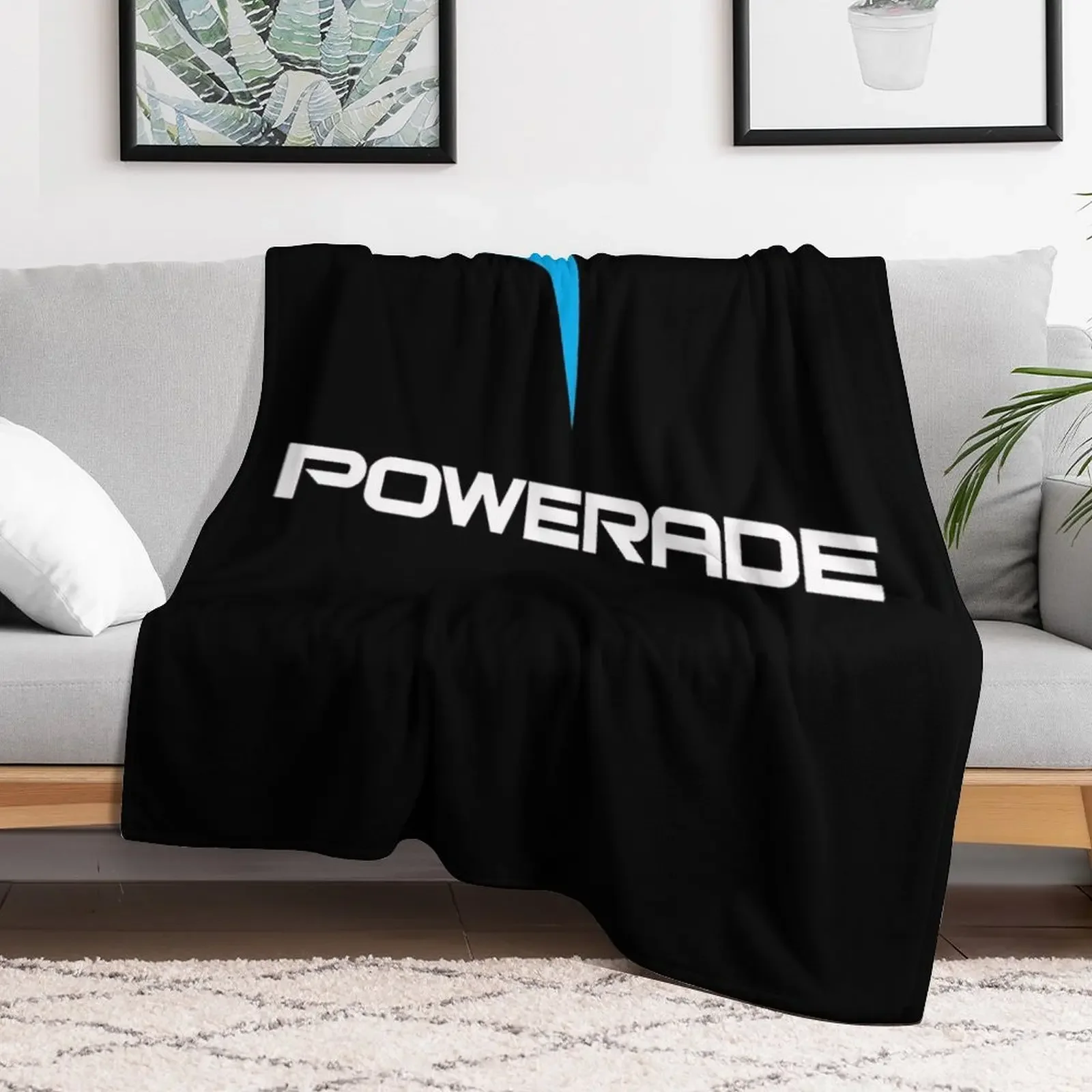 Powerade Essential Throw Blanket No Pilling Soft Warm Blanket for Bed