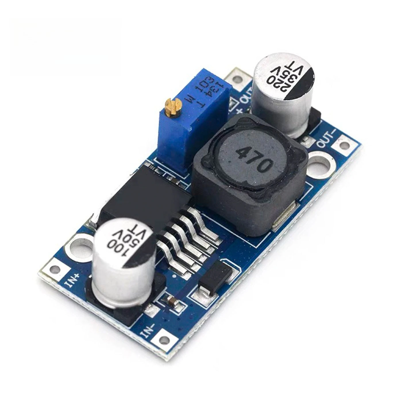 10pcs LM2596 DC DC Step Down Module 3V 40V Adjustable Voltage Regulator 3A High Power for Arduino DIY