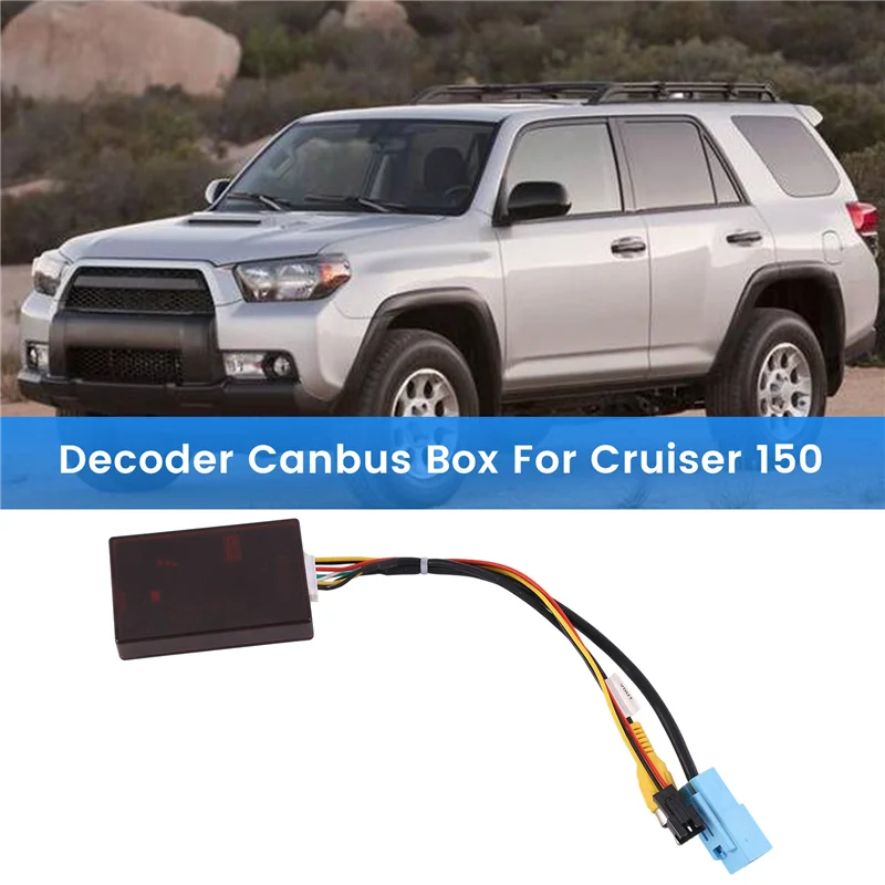 

M16K-Car LVDS To CVBS Cable 360 Panoramic Reversing Camera Decoder Canbus Box For Toyota Prado Land Cruiser 150 Kits