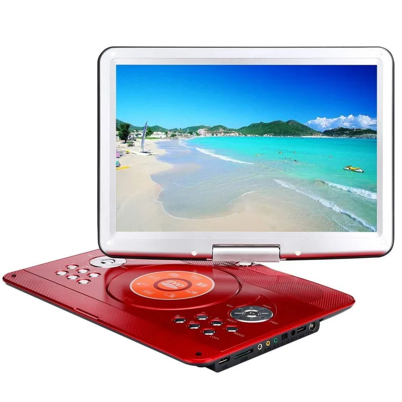 22 Inch Portable DVD Player Speaker HD 1280x800P Video Game Machine Old Man Mobile Audio Music Singing With TV MP3 MP4 Rotatable