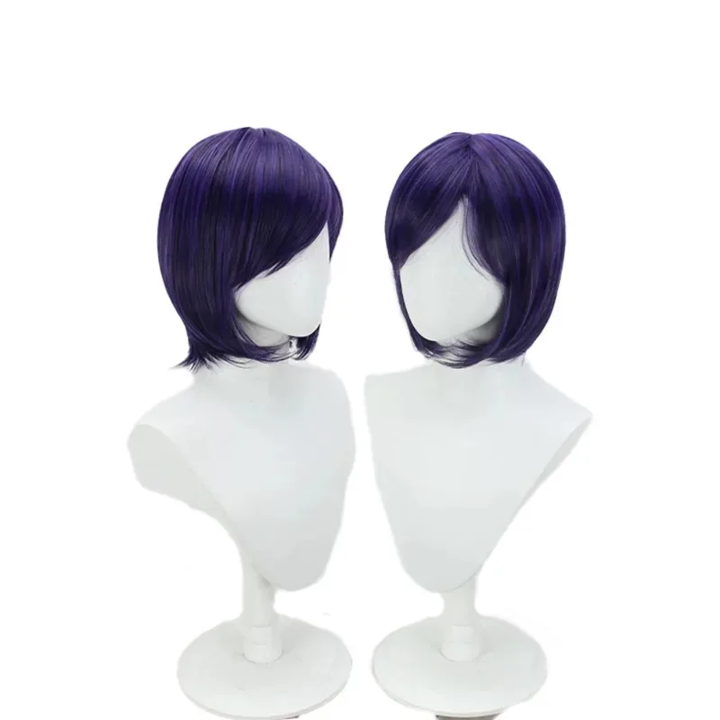

Парик Tokyo Ghoul Touka - Kirishima Blue Purple Cosplay Hair tt9]
