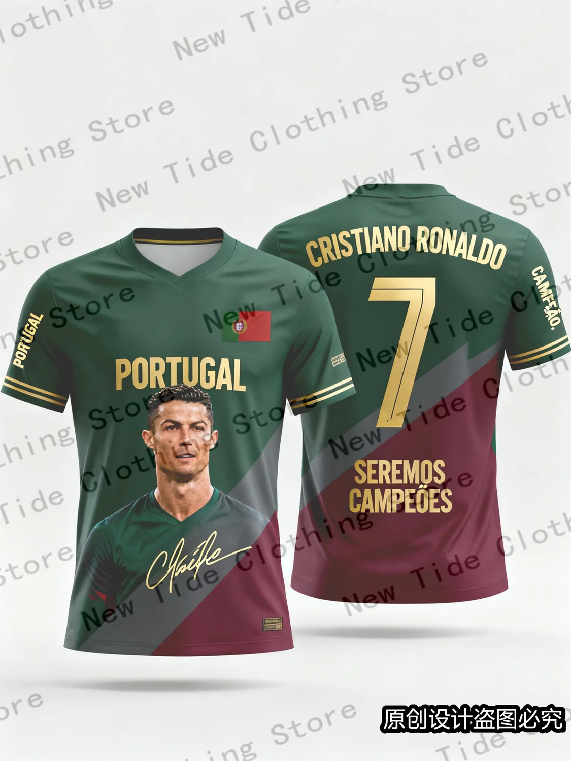 CR7 2026 تصميم حصري من الجيرسيه التذكاري والقميص لمحبي الرجال - إصدار محدود من معدات مشجعي كرة القدم الآن 2