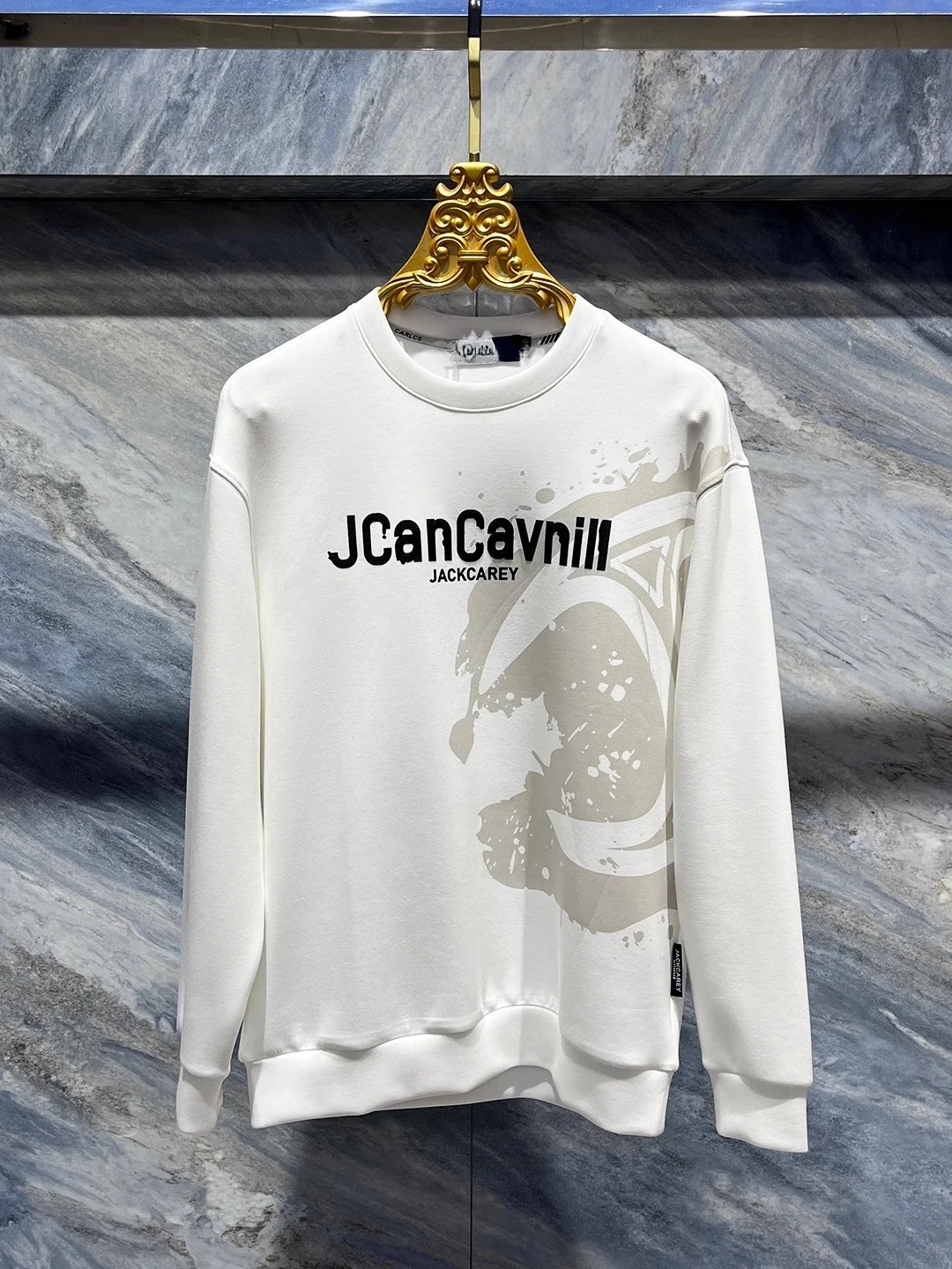 

Men's round Ne Sweatirt Comfortable Faionable Letter Print Casual Youthful Top Quali Fabric Long Sve Autumn Wear