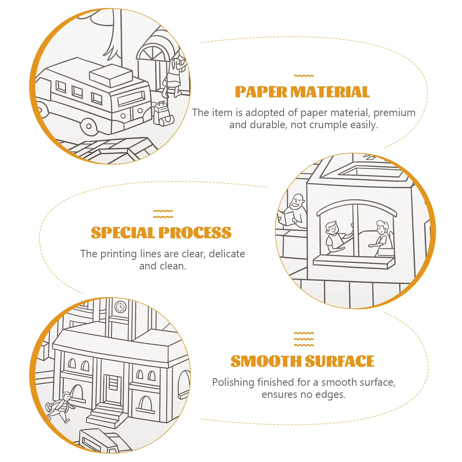 

Coloring Scroll Posters Art Supply Toddler Wall Large Sketch Paper Jumbo Fall Jungle Drawing for