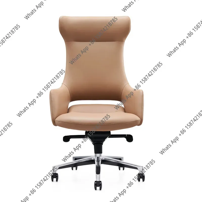 M5 Office Furniture Light Luxury Boss Chair Simple Modern Leather Comfortable Waist Support Sedentary And Not Tired Class Chair