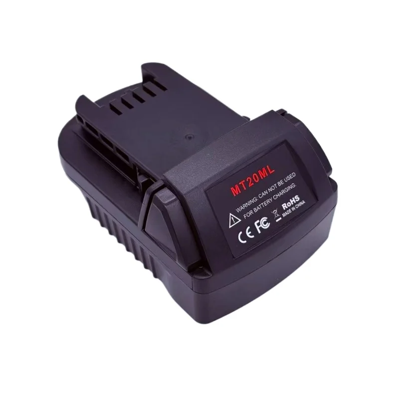 ALASICKA voor Makita 18V Lithiumbatterij Converteren naar Werk voor Milwaukee M18 Lithium-Ion Snoerloos Power Tool Batterij Adapter MT20ML