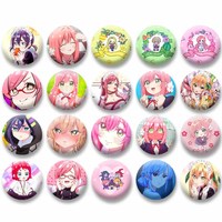Anime The 100 Girlfriends Who REALLY Love You Acrylic Brooches for Backpack Clothing Kusuri Yakuzen Cosplay Badge Jewelry Gifts