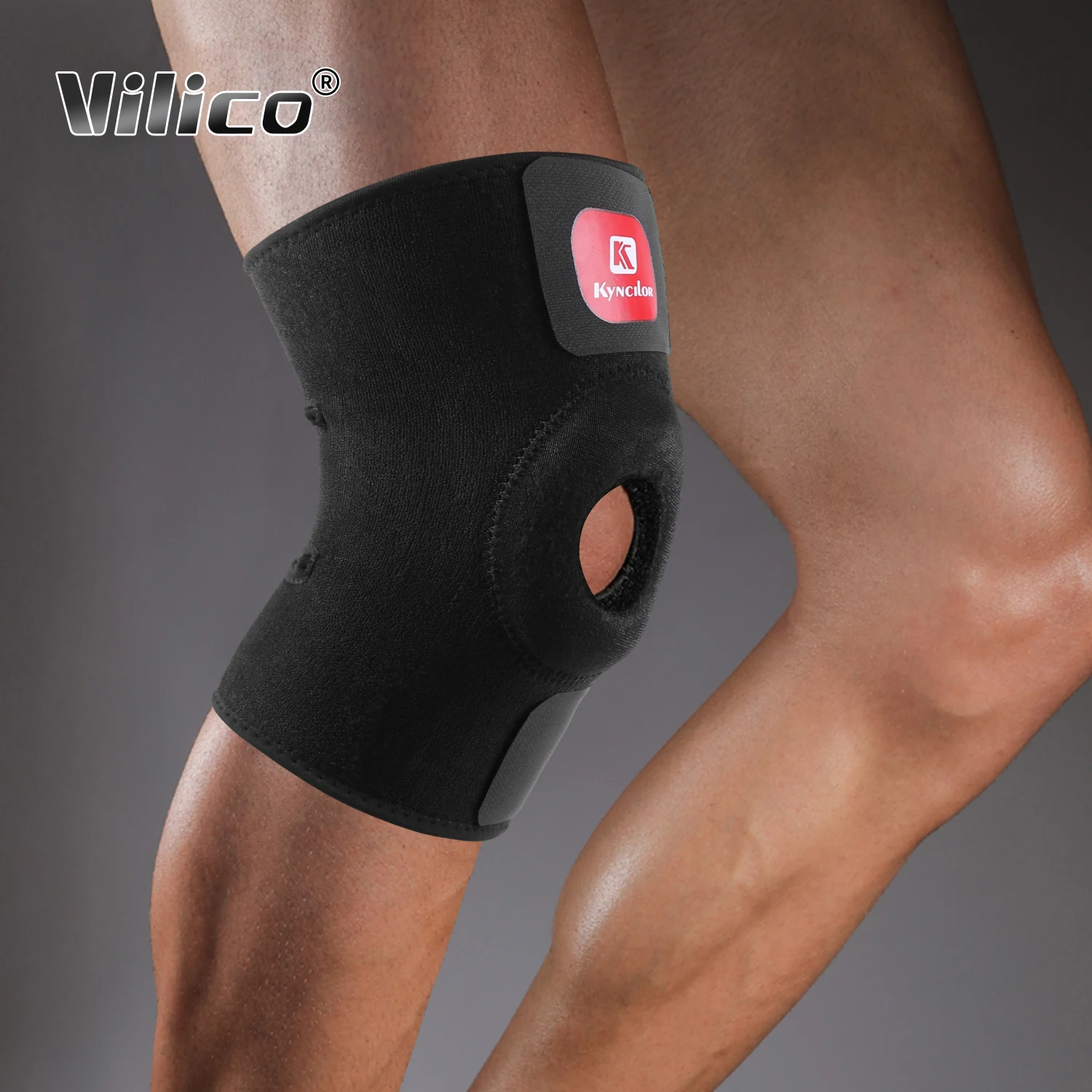 Vilico Knee Support Knee Brace for Sports Anti-Fall Breathable Kneepads Rodillera Deportiva Outdoor Basketball Knee Protector