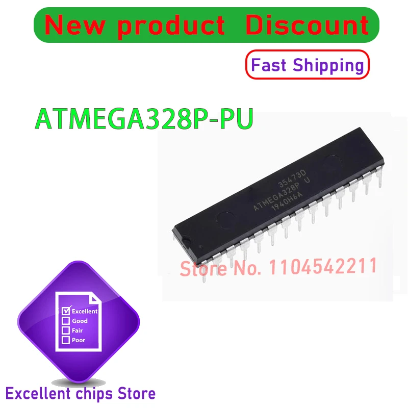 ATMEGA328P-PU 1PCS~10PCS/LOT ATMEGA328P ATMEGA328 DIP