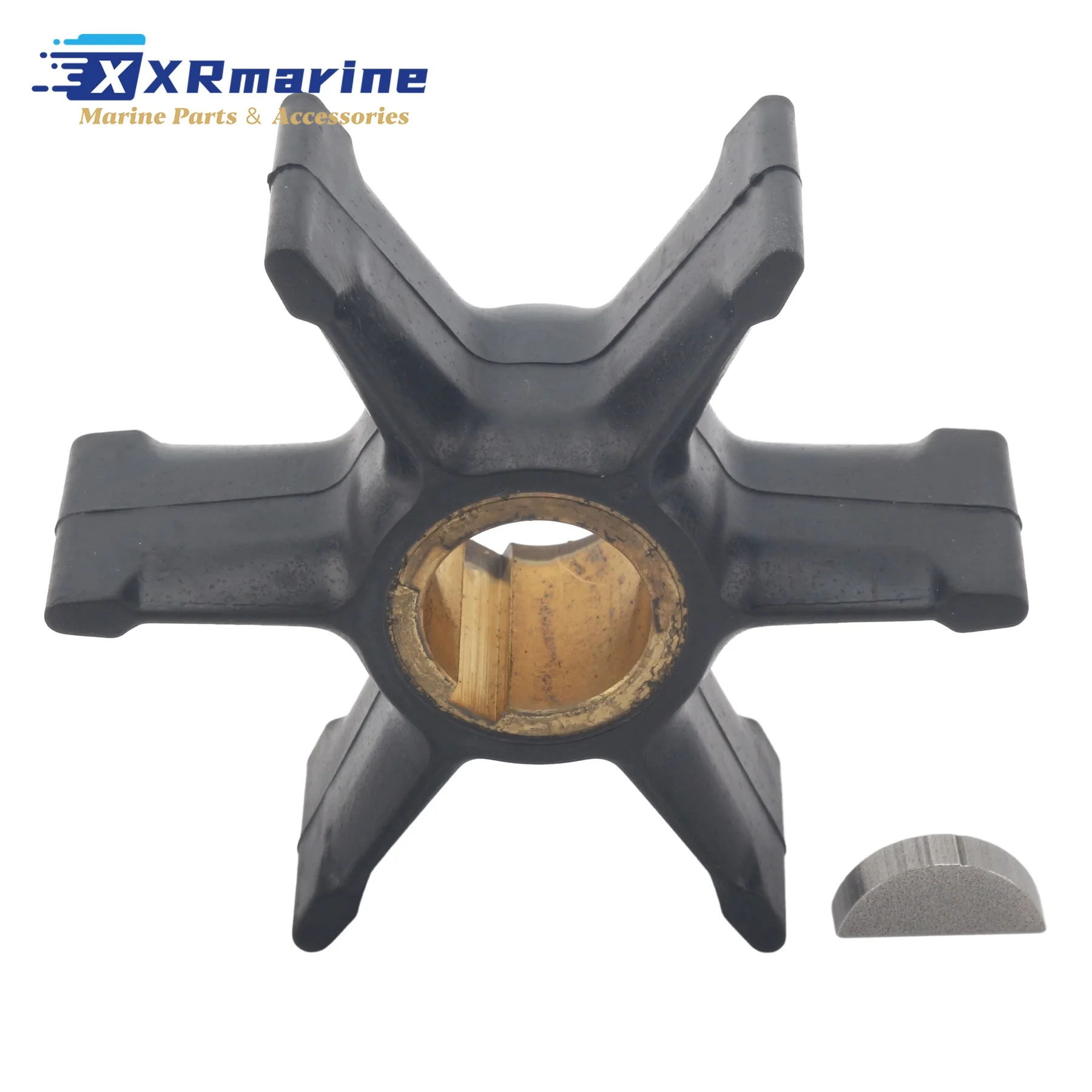 

Рабочее колесо водяного насоса с шпонкой 305350 для Johnson Evinrude 35-55 л.с., замена 0777213, 0777821, 18-3083, 89660, 9-45209