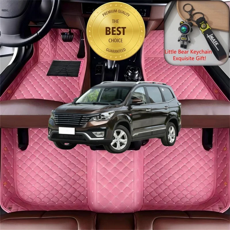 

Customized Fit for Bisuv T5 Car Floor Mats Car Accessories Tailored Waterproof Auto Carpet Liner Mats Rugs Left/Right-hand Drive