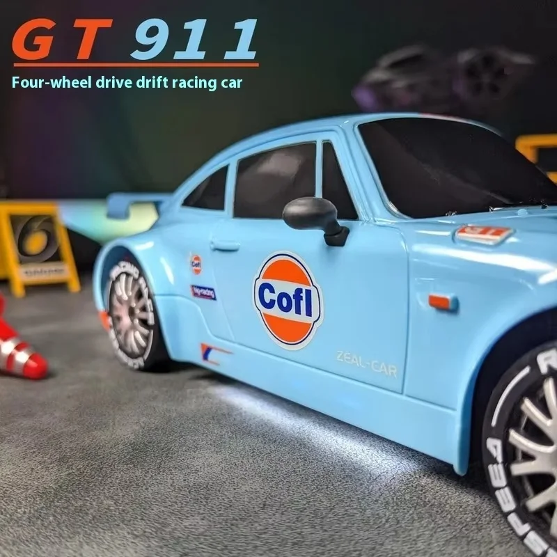 High-Speed Car Gt 911 Professional Rc Drift Remote Control Car  Electric Proportional Throttle Four-Wheel Drive Racing Boy Toy