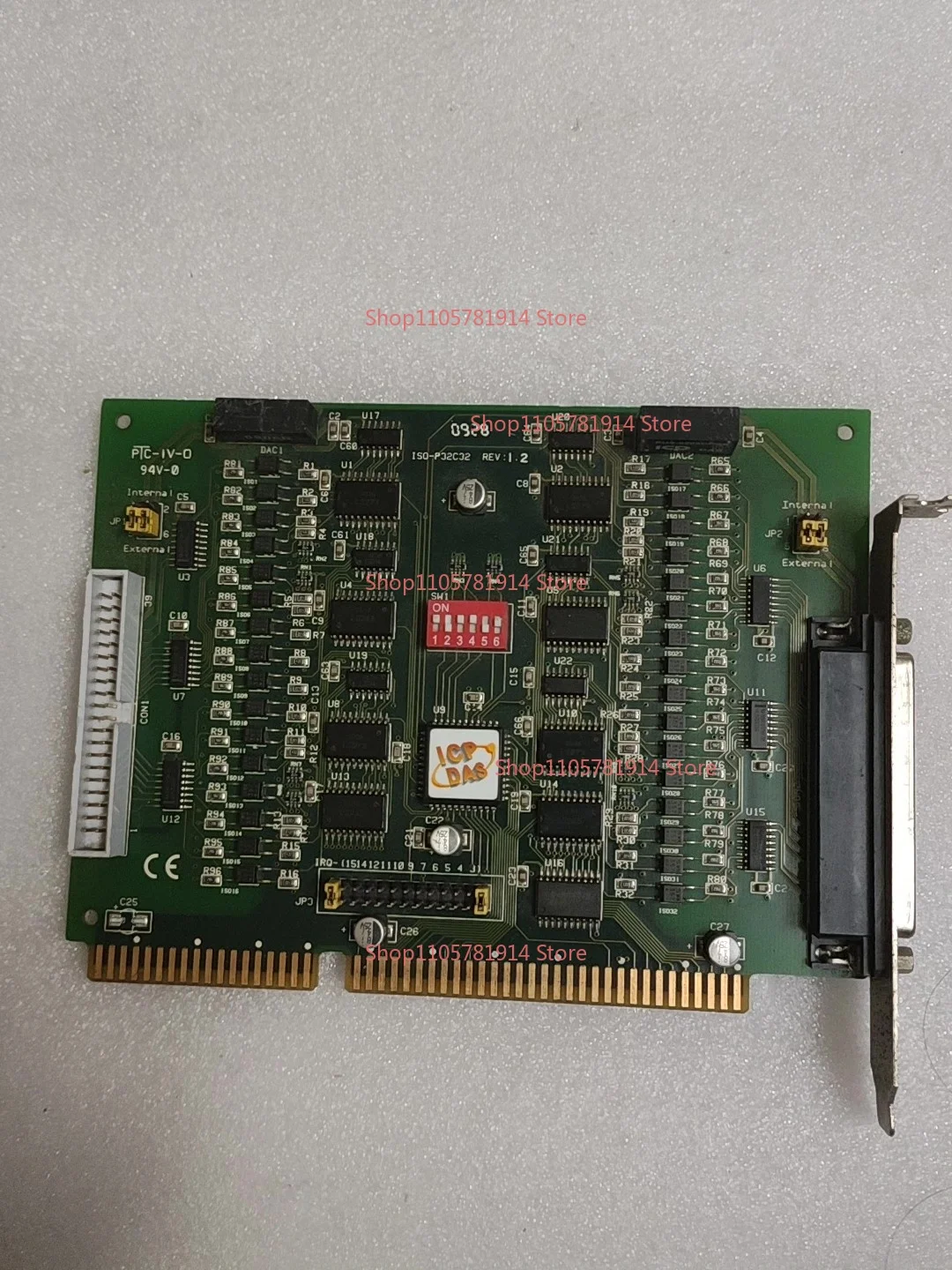 For Hongge ISO-P32C32 REV1.2 ISA Isolated IO Industrial Control Card